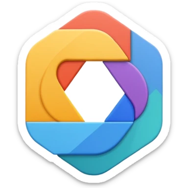 A clean and modern logo for a saas startup to get competitor teardowns with actionable steps sticker