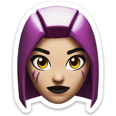 Angry Mileena Mortal Kombat X sticker