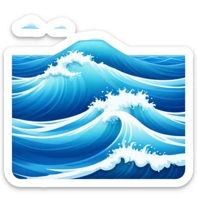 Ocean sticker