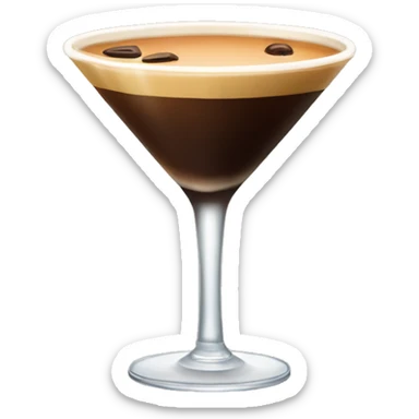 espresso martini sticker