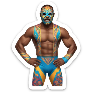 Lucha liver  sticker