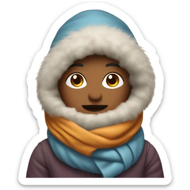 It’s so cold sticker