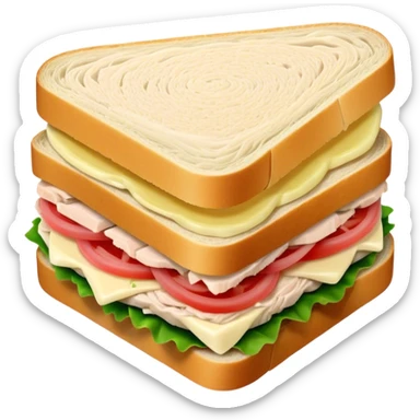 Tuna onion sandwich sticker