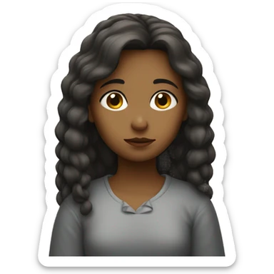 Ragazza tristissima sticker