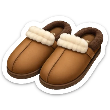2 UGG slippers sticker