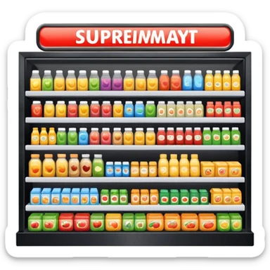 supermarket sticker