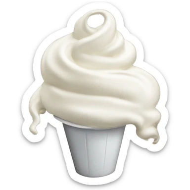 Whip Cream sticker