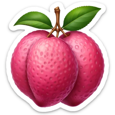 lychee sticker