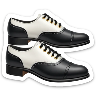 saddle shoes sticker
