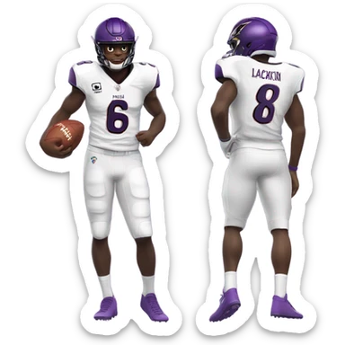 Lamar jackson sticker