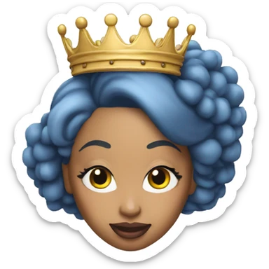 Nicki Minaj being the queen of rap sticker