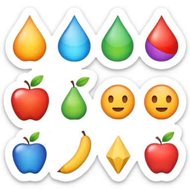 comparison symbols sticker