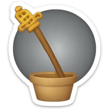 Cruz de borgoña sticker