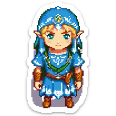 glide from zelda tears of teh kigdom sticker