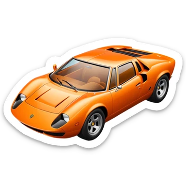 Lambo muira  sticker