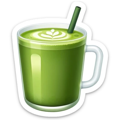 Matcha drink  sticker