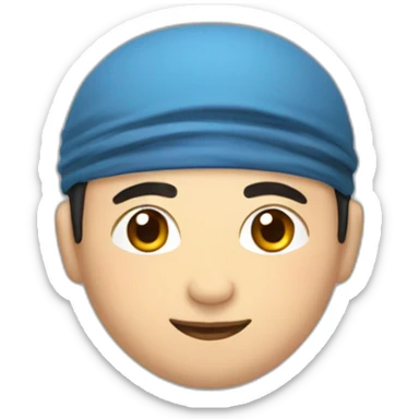 handsome uyghur guy sticker