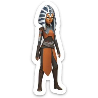 ahsoka sabater sticker