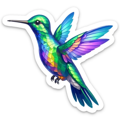 Colibrí sticker