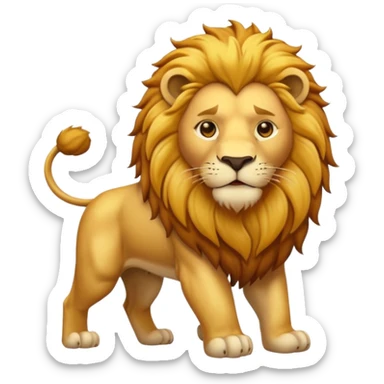Lion sticker