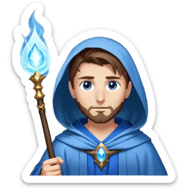 Veiled Spellcaster sticker