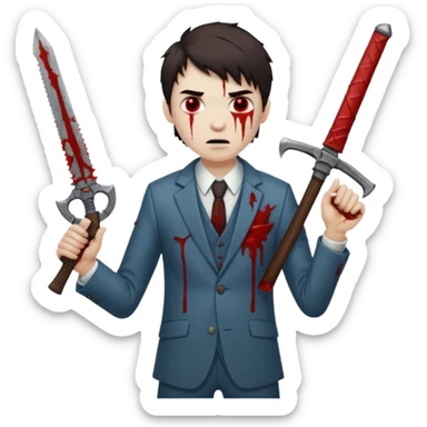 killer Dead by Daylight Evan MacMillan sticker