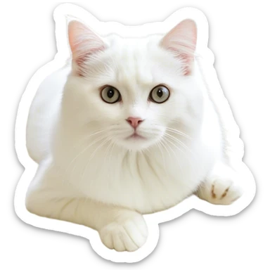 Кошка на заборе sticker