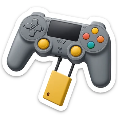 playstation stick sticker