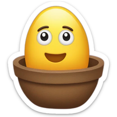 Mashmellow peep sticker