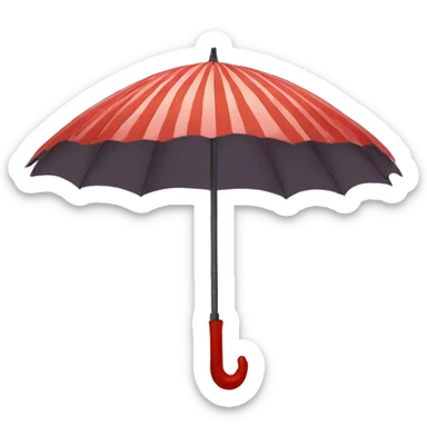 Kabuki umbrella sticker