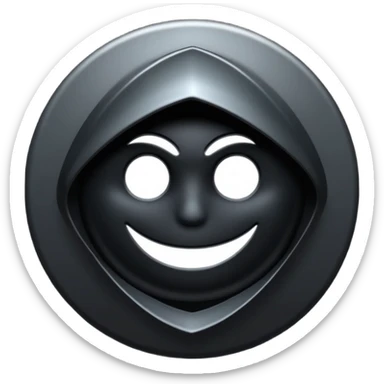 black market icon, market that is blackish sticker