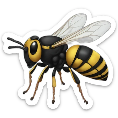 Wasp sticker