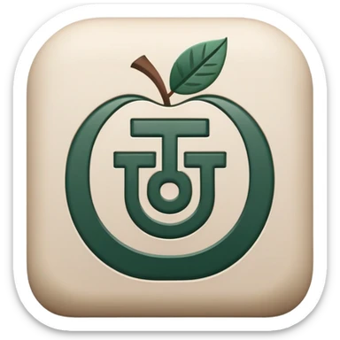 Elegant Mayan hieroglyph mail symbol with clean lines, minimalist design, only pure white and dark green colors, Apple-style aesthetic sticker