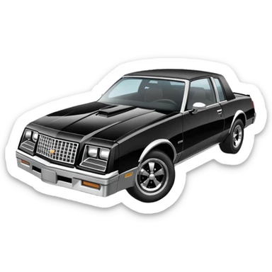 1985 chevy monte ss sticker