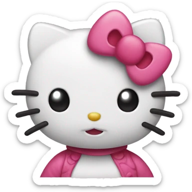 Hello kitty  sticker