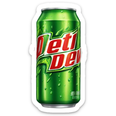 Diet Mountain Dew  sticker
