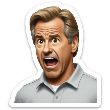 Nick saban being yelled at sticker