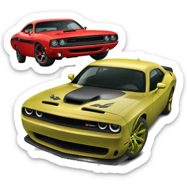 dodge hellcat sticker