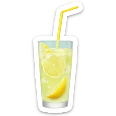glass of lemonade sticker