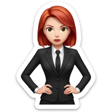 Marvels black widow  sticker