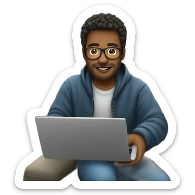 software programmer on a boat sticker