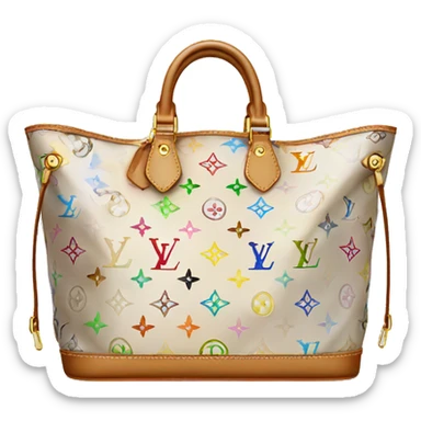 Designer Louis Vuitton bag sticker