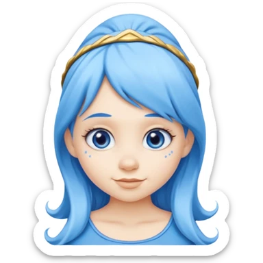 Smurfette sticker