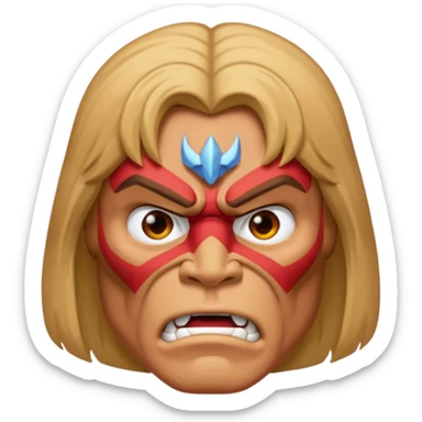 He-Man angry sticker
