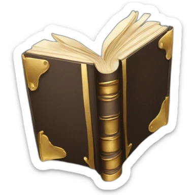 luxury book sticker