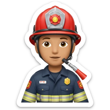 bombero sticker