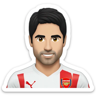 Mikel Arteta sticker