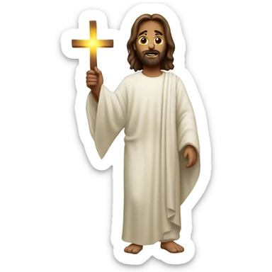 Jesus resurrection sticker