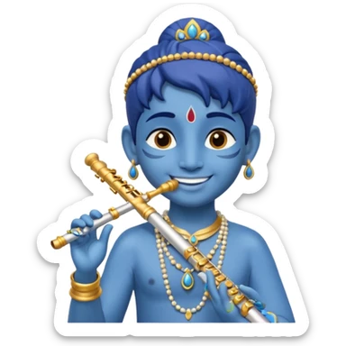 Krishna emoji sticker