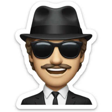 The Blues Brothers sticker